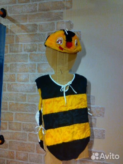 Карнавальный костюм 2-5лет пират пчела медведь др