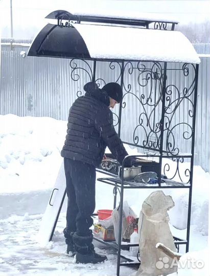 Мангал кованный