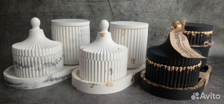 Подарочн.набор из гипс.изделий.В наличии.Упакованы