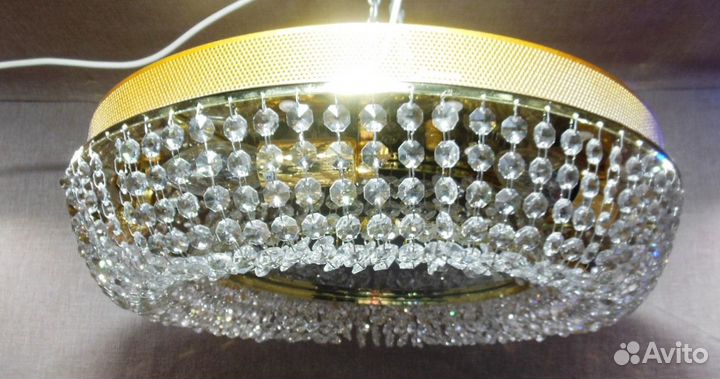 Люстра crystal 8690/6 GD Е14 Картье