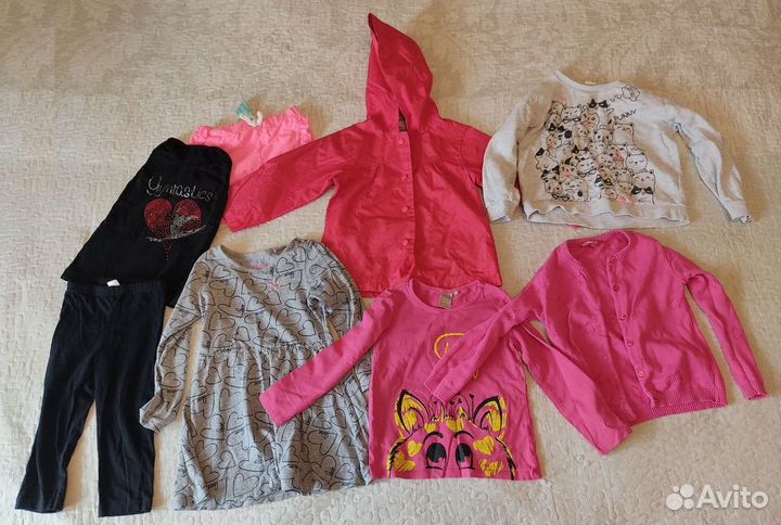 Комплект детской одежды на девочку рост 104-110