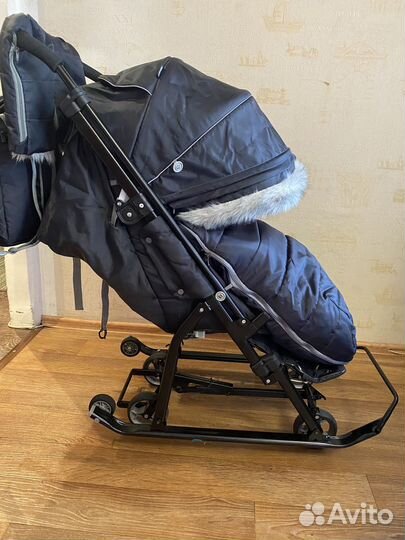 Коляска санки Ника 7-5SK