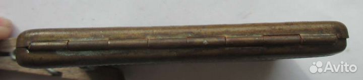 Портсигар латунный ссср, рсфср,коробочка