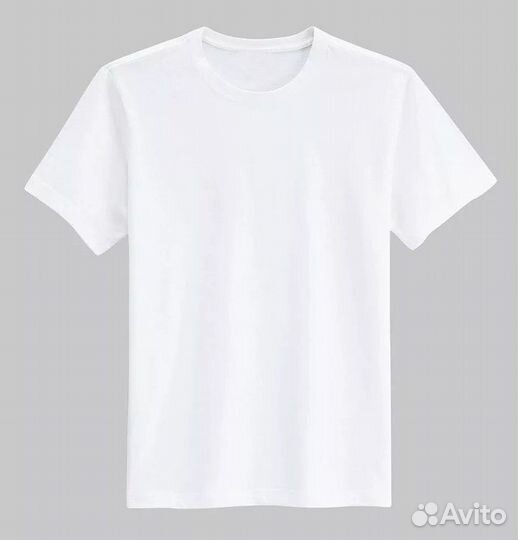 Футболка белая детская 98-152 размер