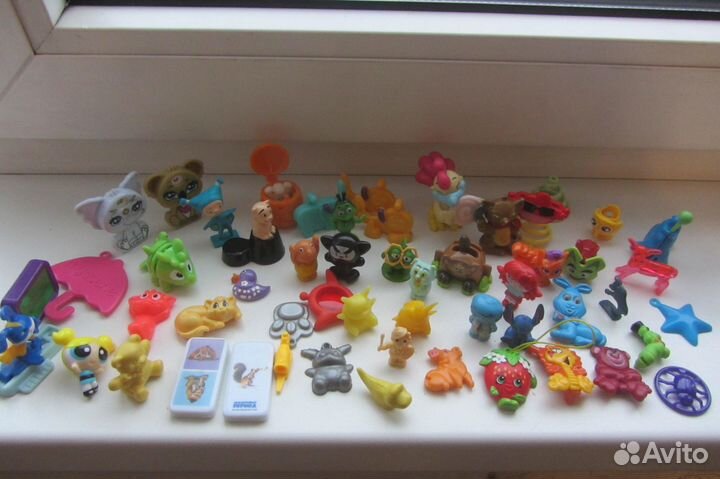 Киндр игрушки-из разных коллекций