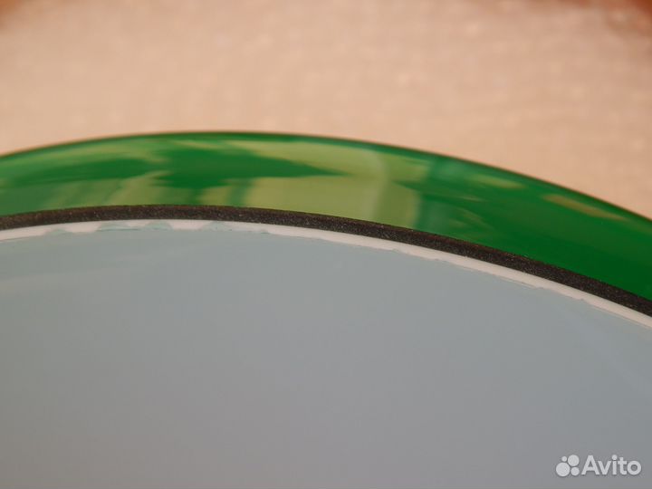 Оригинальный зеленый плафон на настольную лампу 50