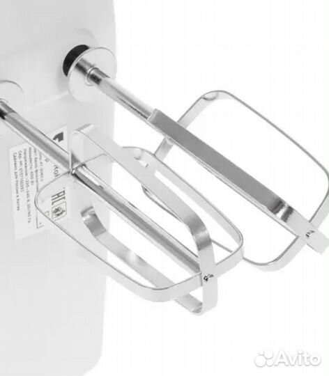 Миксер ручной Kitfort кт-3067-1, 400 Вт, белый, фи