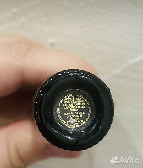 Tom ford noir extreme, 10мл - оригинал