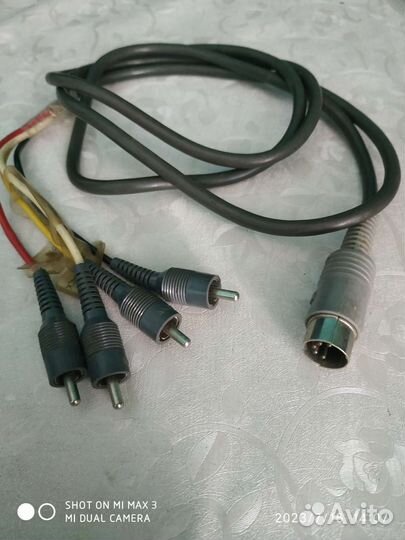 Аудиокабель 4RCA to 5Din