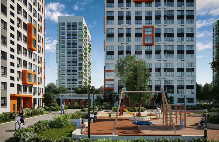 2-к. квартира, 66 м², 18/25 эт.