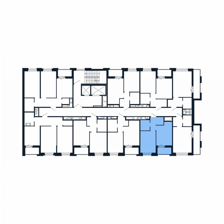 1-к. квартира, 34,2 м², 10/12 эт.