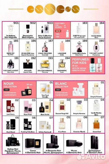 Духи женские