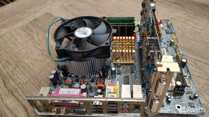 Материнская плата с процессором комплект