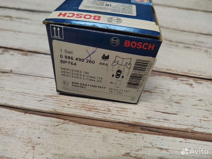 Колодки тормозные на Mercedes C E SL SLK класс