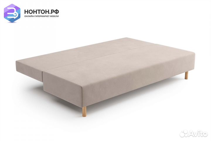 Диван еврокнижка Сайле бежевый