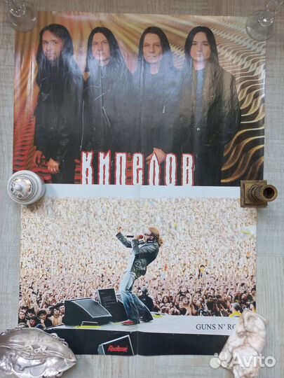 Плакаты Scorpions ддт Кипелов Ozzy