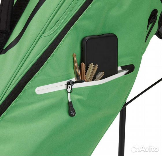 Сумка для гольфа TaylorMade Flextech Lite, зеленая