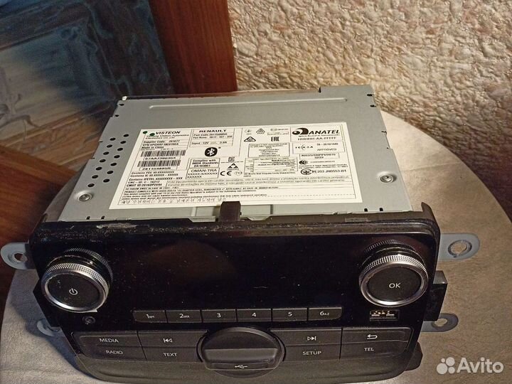 Магнитола для renault