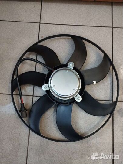 Вентилятор радиатора Skoda Rapid,VW Polo