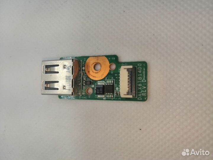 Плата USB dalx6TB14D0 для HP dv6-3000
