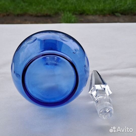 Старинный Графин Штоф Для Водки.Стекло Времен СССР