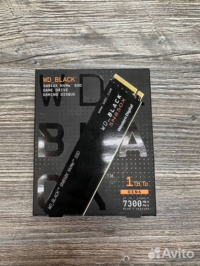 Твердотельный накопитель WD Black SN850X 1TB