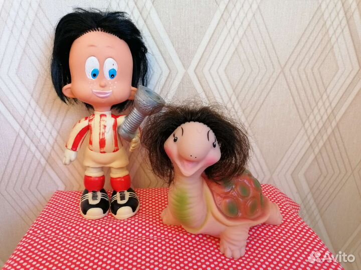 Резиновые игрушки времен СССР