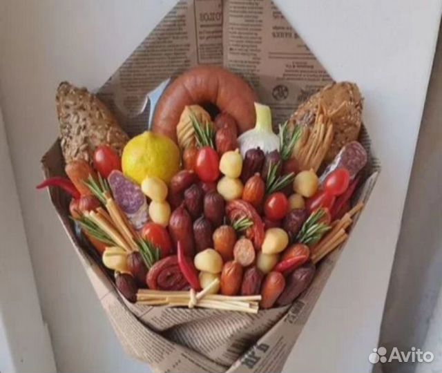 Съедобные букеты для мужчин