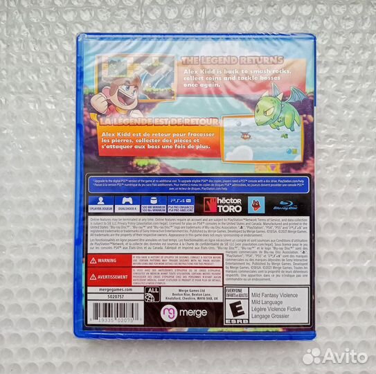 Alex Kidd PS4 (русские субтитры)