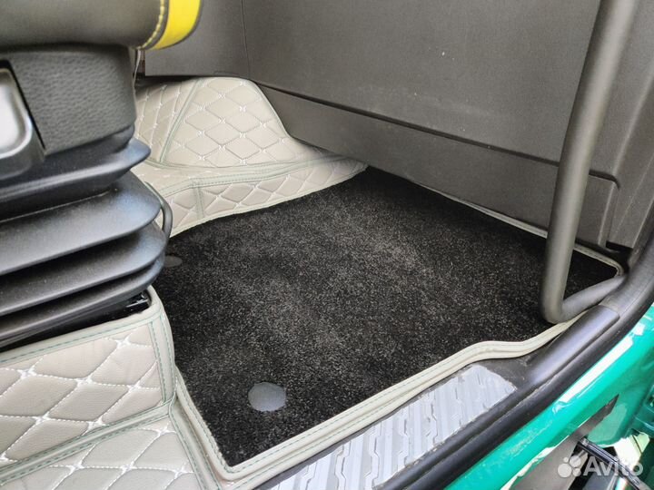 3D коврики из экокожи премиум