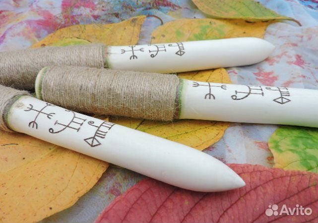 Натуральный осиновый кол ручной работы (защита)