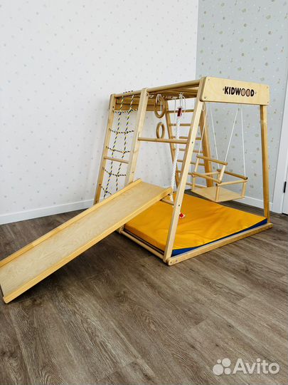 Детская шведская стенка, комплекс игровой Kidwood
