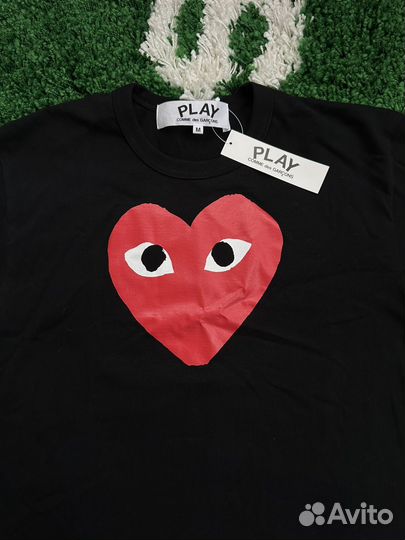 Comme des Garçons Play Black Red CDG оригинал