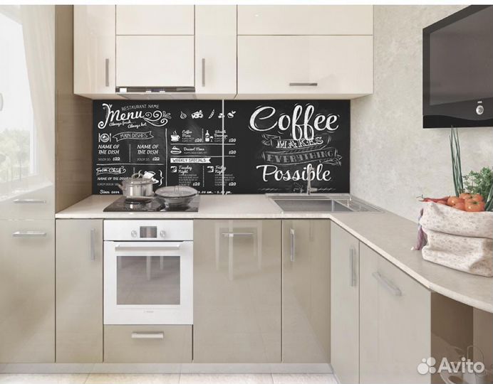 Кухонный фартук на стену 1400*600мм