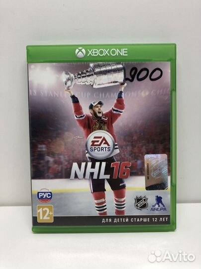 Диск NHL 16 на Xbox One