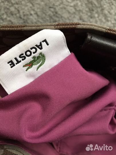 Сумка lacoste женская винтажная