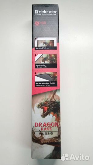 Коврик для мыши Defender Dragon Rage