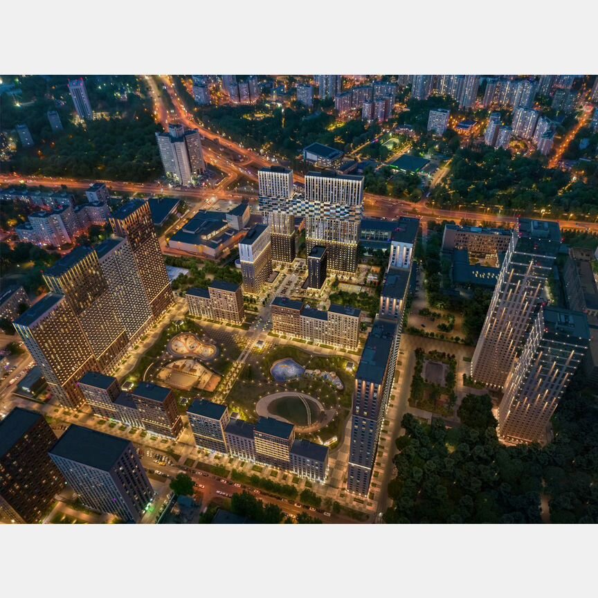 2-к. квартира, 68,6 м², 16/39 эт.