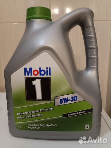 Масло моторное Mobil 1 ESP 5w 30 FIN 4л купить в Мурманске | Авито