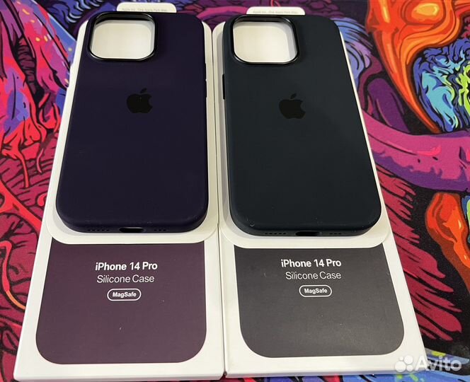 Силиконовые чехлы MagSafe для iPhone 13 - 14Promax