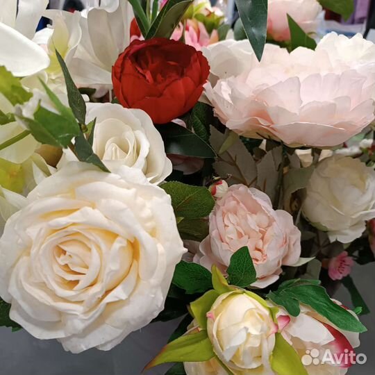 Искусственные цветы для декора