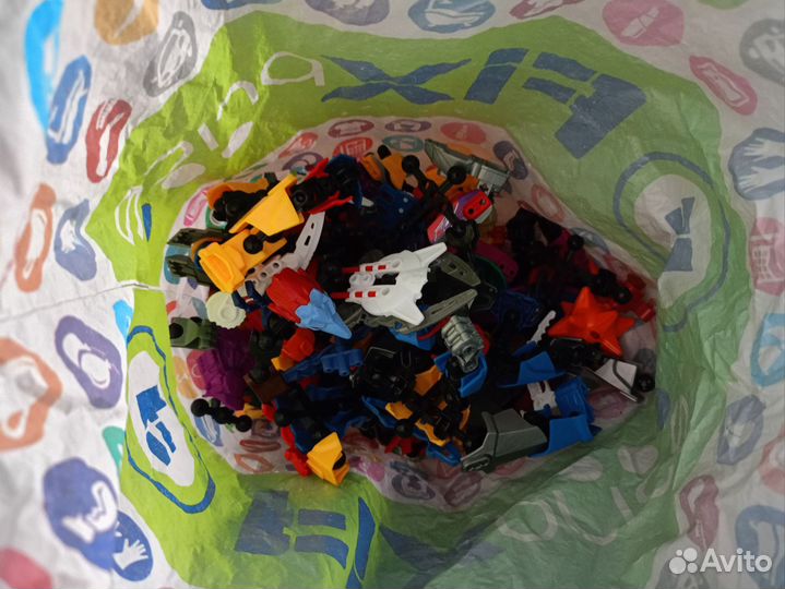 Lego bionicle детали, аналог