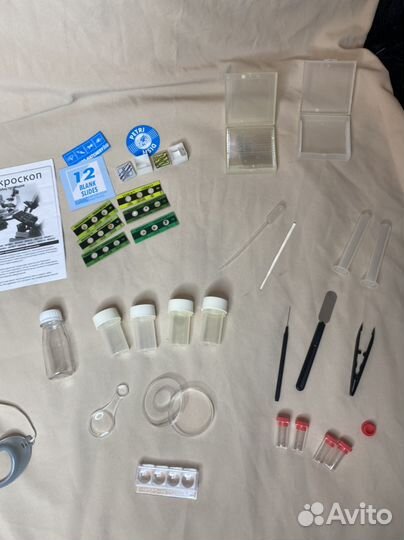 Микроскоп детский +набор для исследований