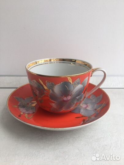 Чайная пара мальва