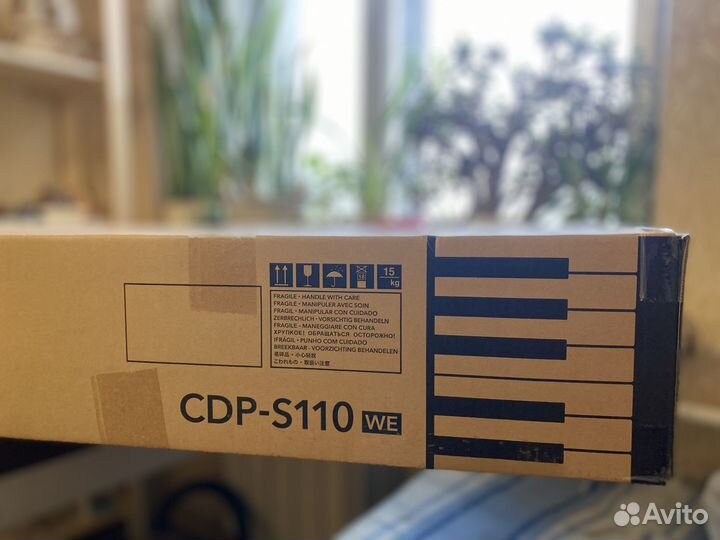 Новое Casio CDP-S110 White