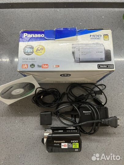 Видеокамера Panasonic sdr-h80
