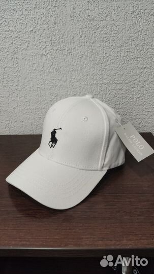 Кепка Polo ralph lauren белая