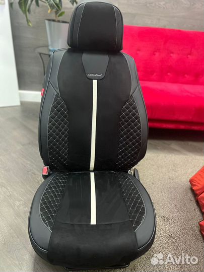 Чехлы мультимодельные 5D премиум в автомобили