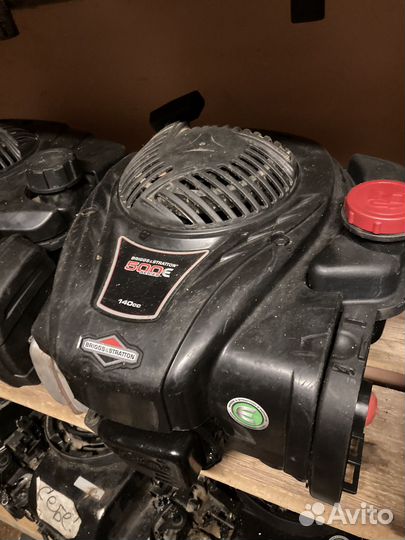 Двигатель для газонокосилки с установкой