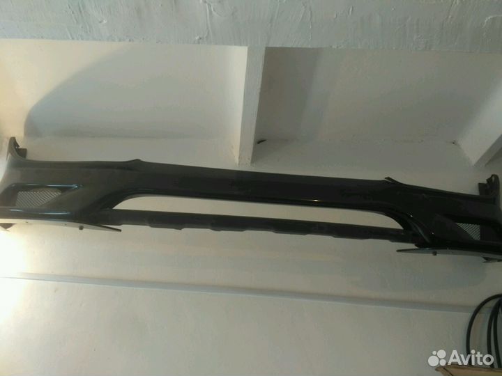 Тюнинг(губа передняя на тлк прадо 120)